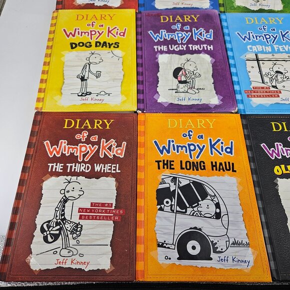 Diary of a Wimpy Kid Book 1-10 Jeff Kinney Hardcover Reader Series Chapter Lot 9 - Picture 6 of 15